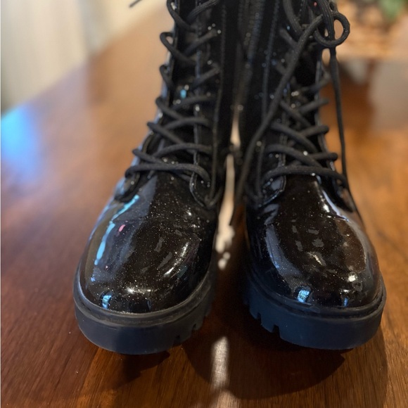 Target Black Kids Boots - Picture 2 of 3